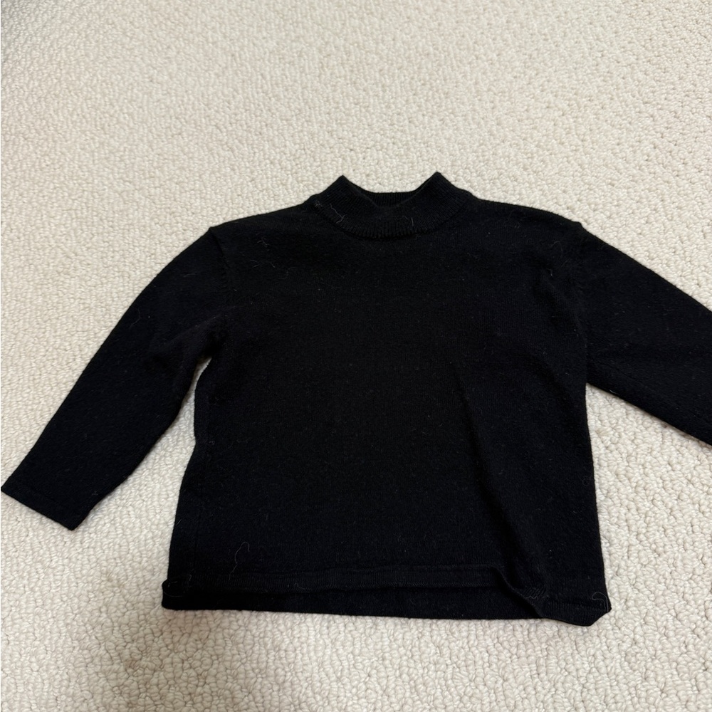 Zara Black Kids Base Layer Sweater